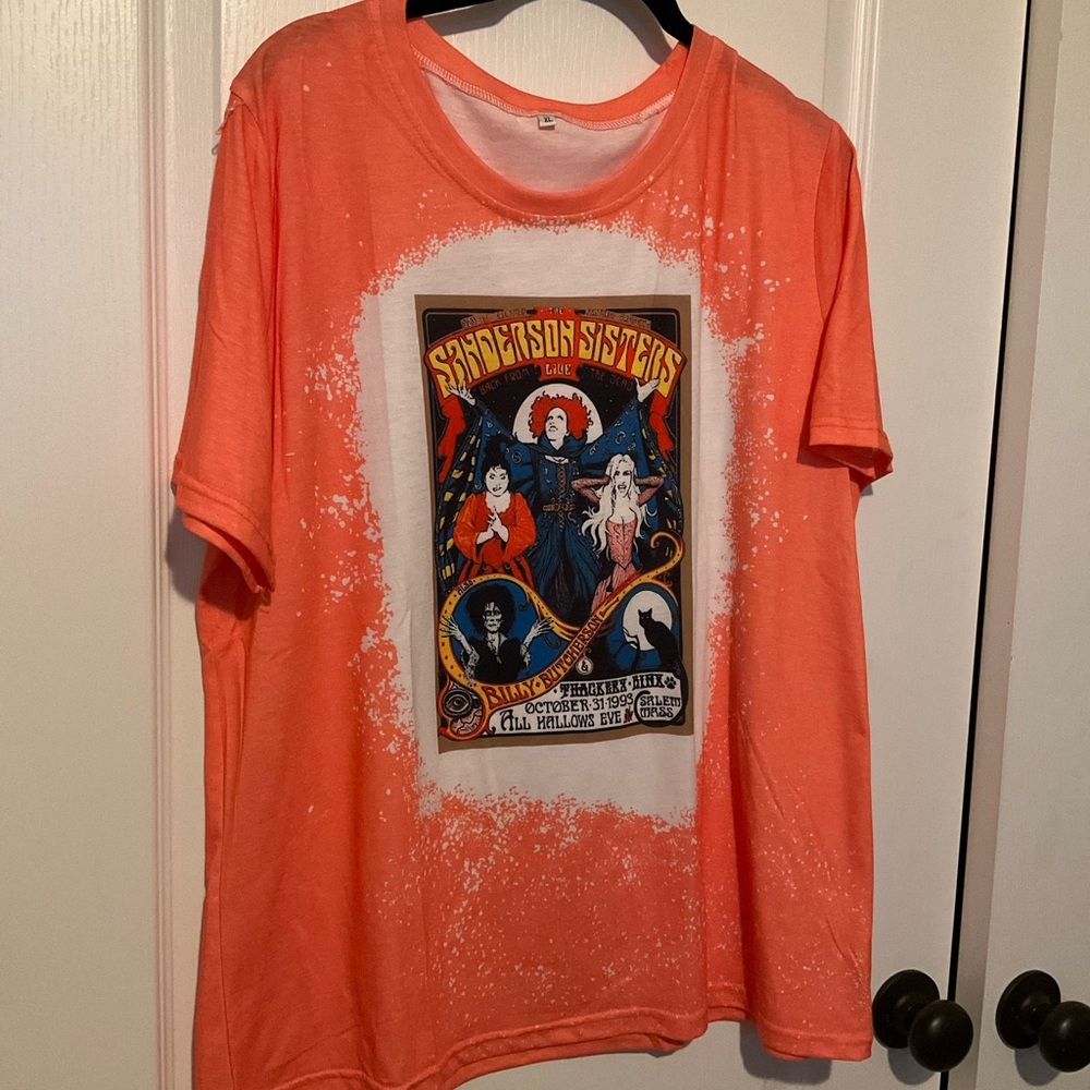 Orange Hocus Pocus Graphic T-Shirt